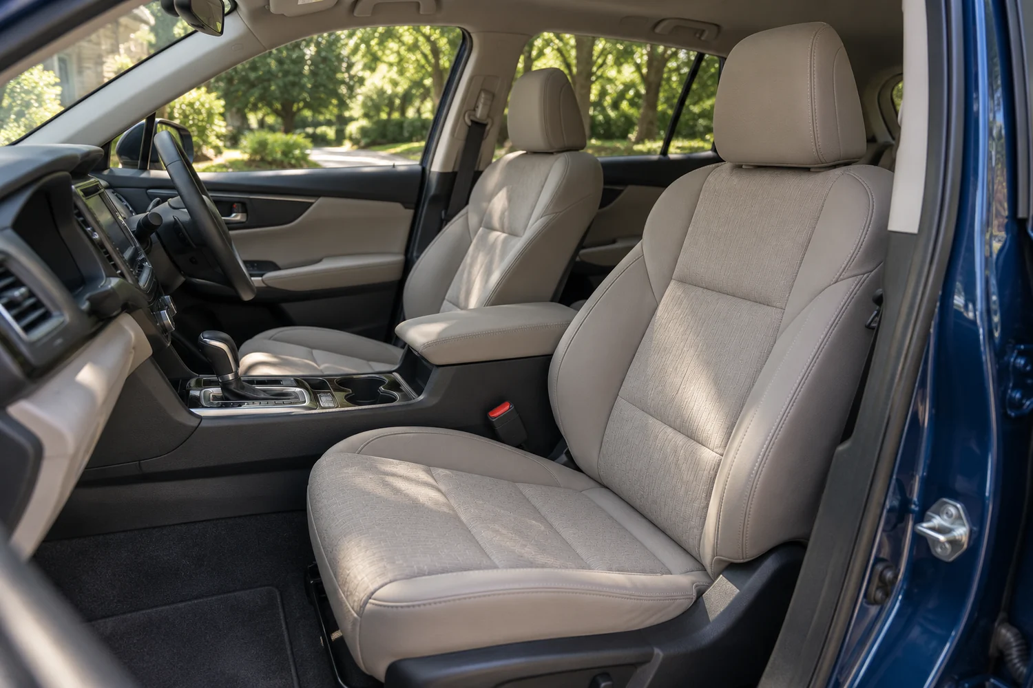 Illustrative photograph of a clean vehicle interior